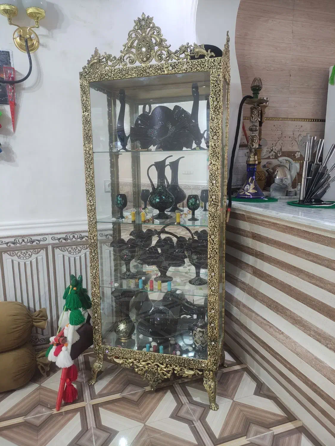 بوفه برنز کاملا سالم 3500|بوفه، ویترین، کنسول|یاسوج, |دیوار