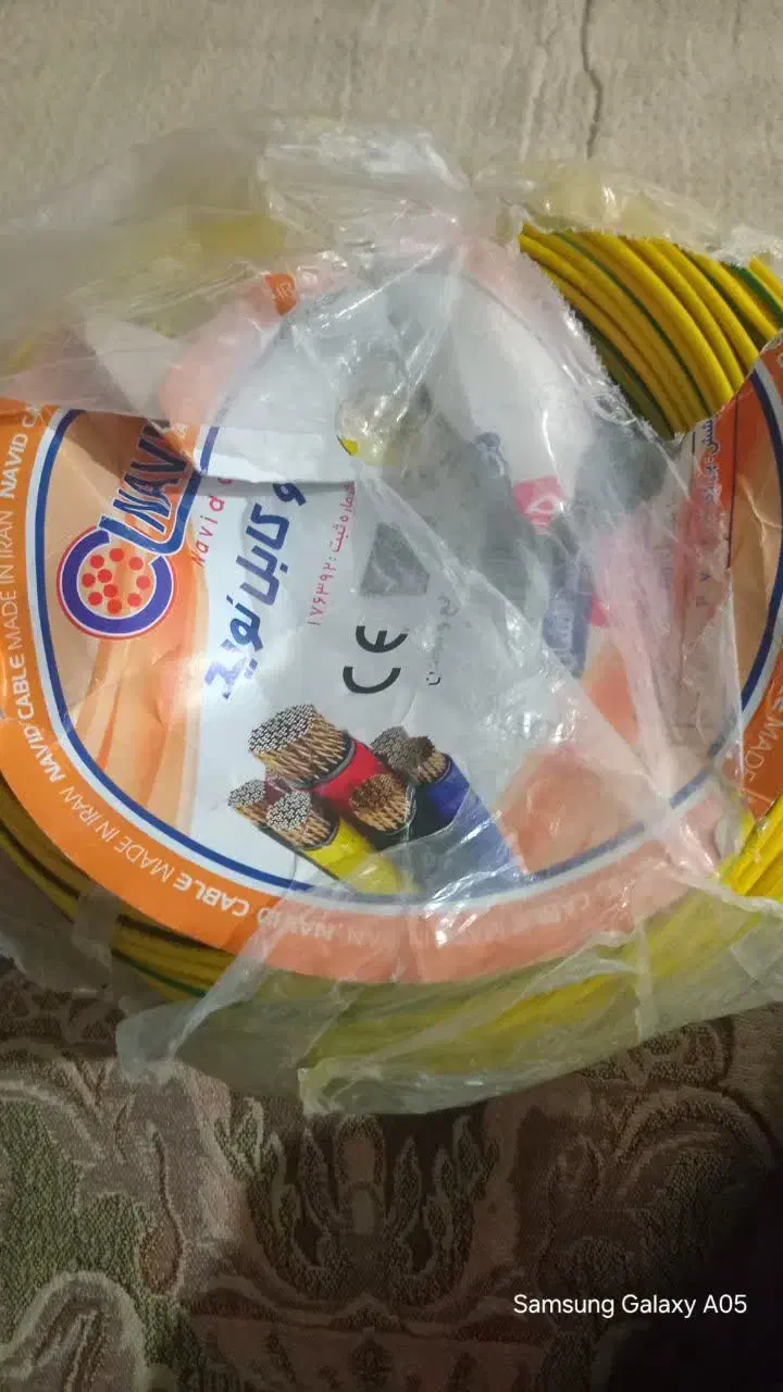 فروش ۳کلاف سیم افشان ۱/۵و۲/۵و۶|مصالح و تجهیزات ساختمان|تهران, افسریه جنوبی|دیوار