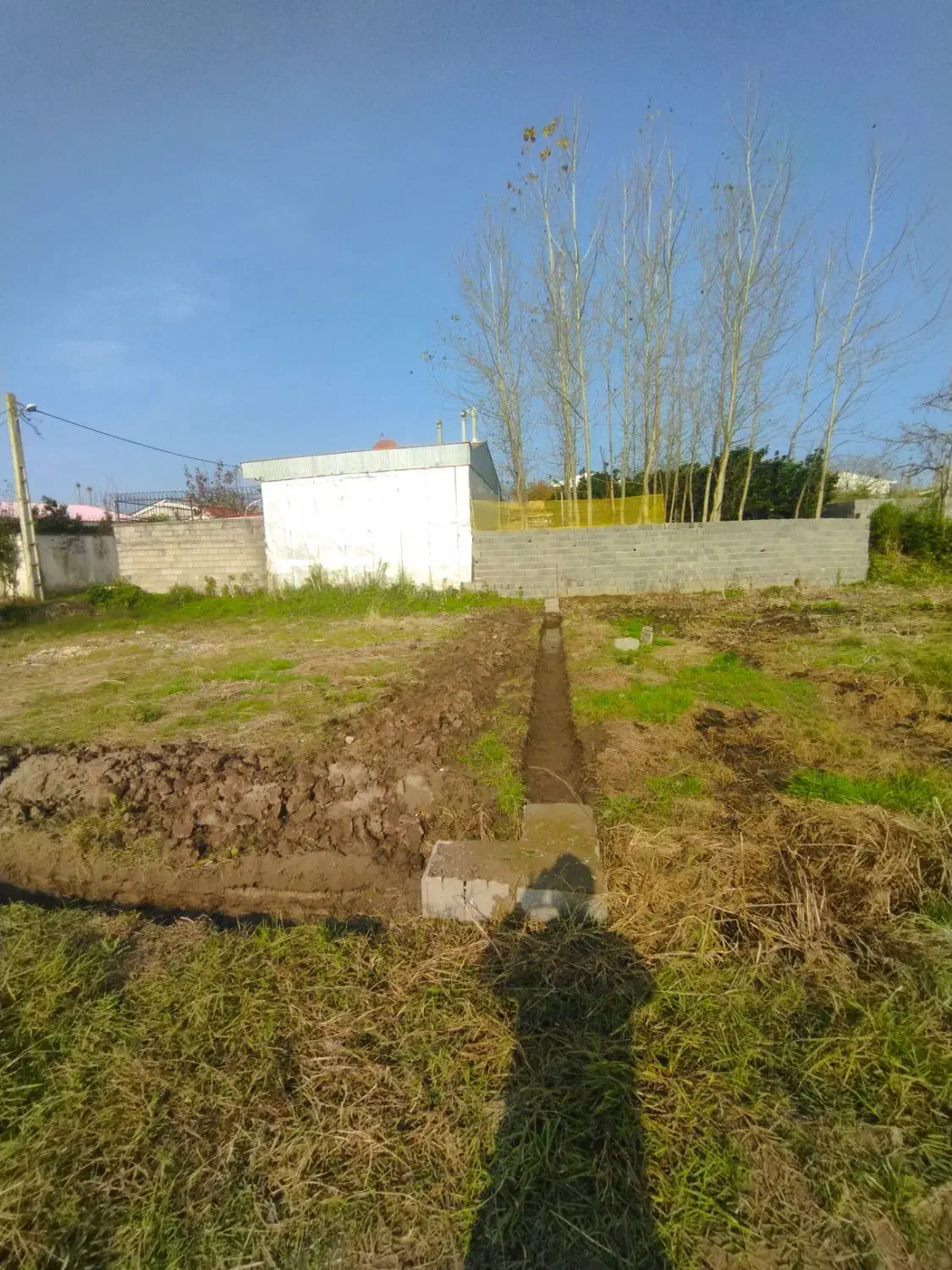 مسکونی جنوبی پروانه ساخت ۹۹متری. زیباکنار|فروش زمین و ملک کلنگی|خشکبیجار, |دیوار