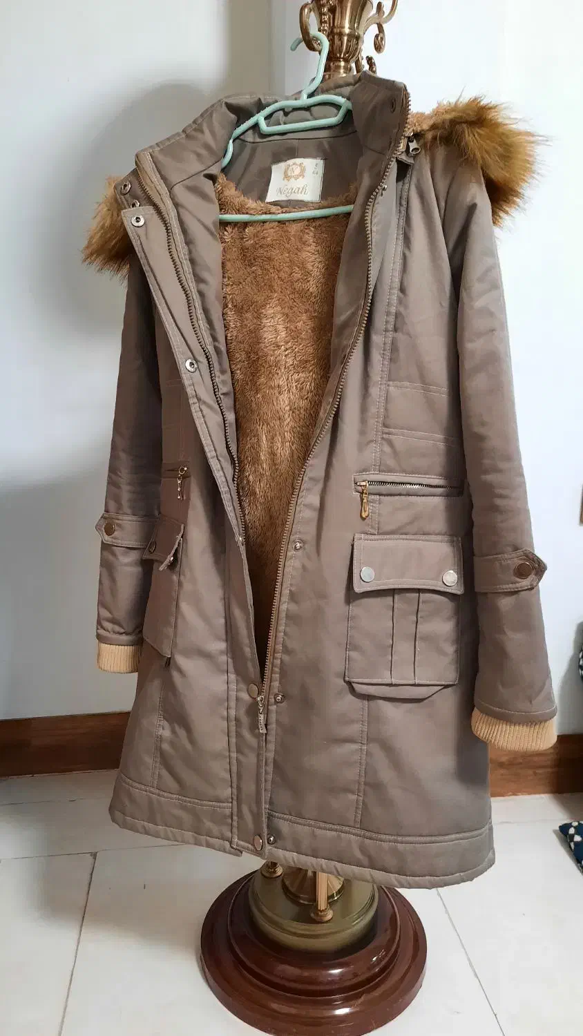 پالتو توخز دار وآستردارکتی ترند|لباس|خمینیشهر, |دیوار