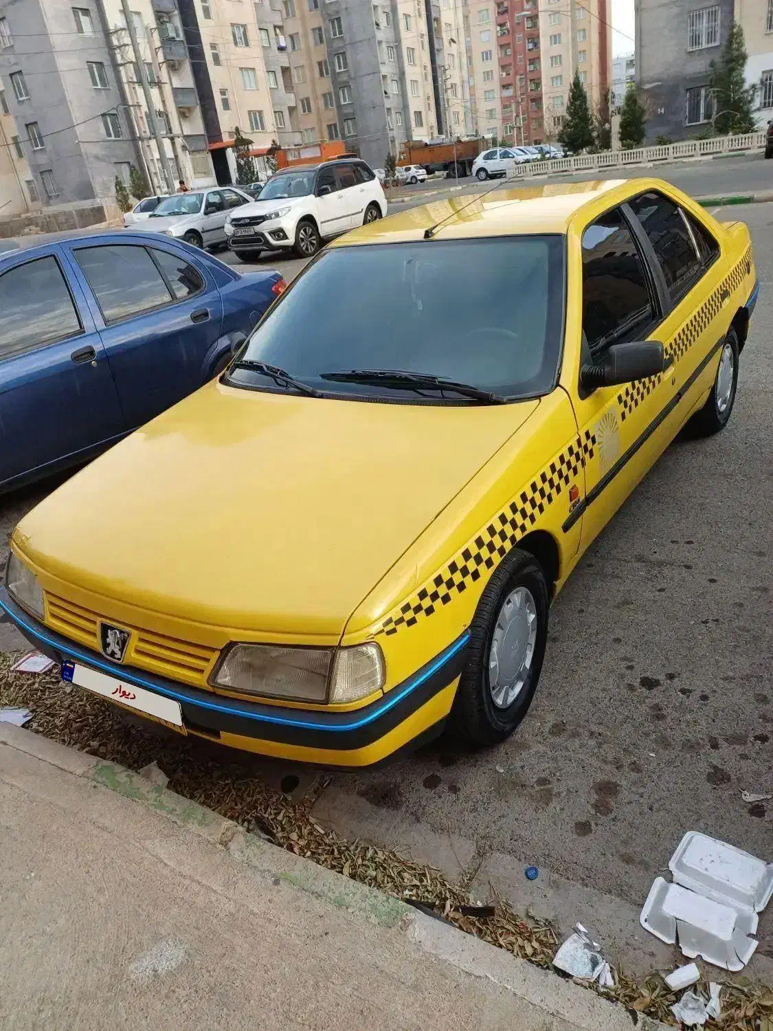پژو تاکسی مدل ۸۶ گردشی|خودرو سواری و وانت|پرند, فاز ۶|دیوار