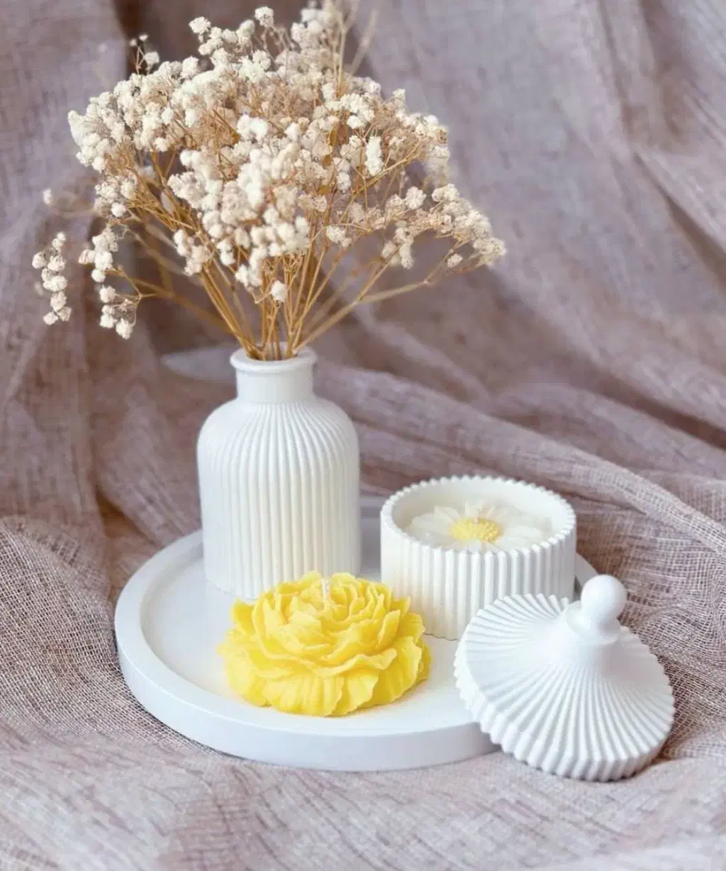 ساخت وسایل سنگ مصنوعی و شمع|صنایع دستی و سایر لوازم تزئینی|مرودشت, ژیان|دیوار