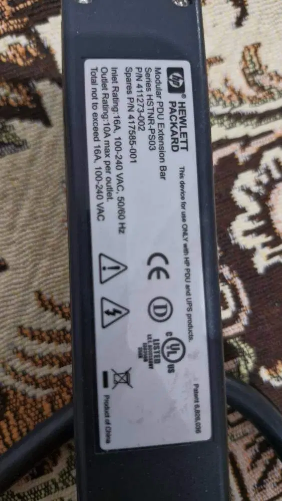 PDU برق رک HP مدل HSTNR-PS03|قطعات و لوازم جانبی رایانه|تهران, شهرک رضویه|دیوار