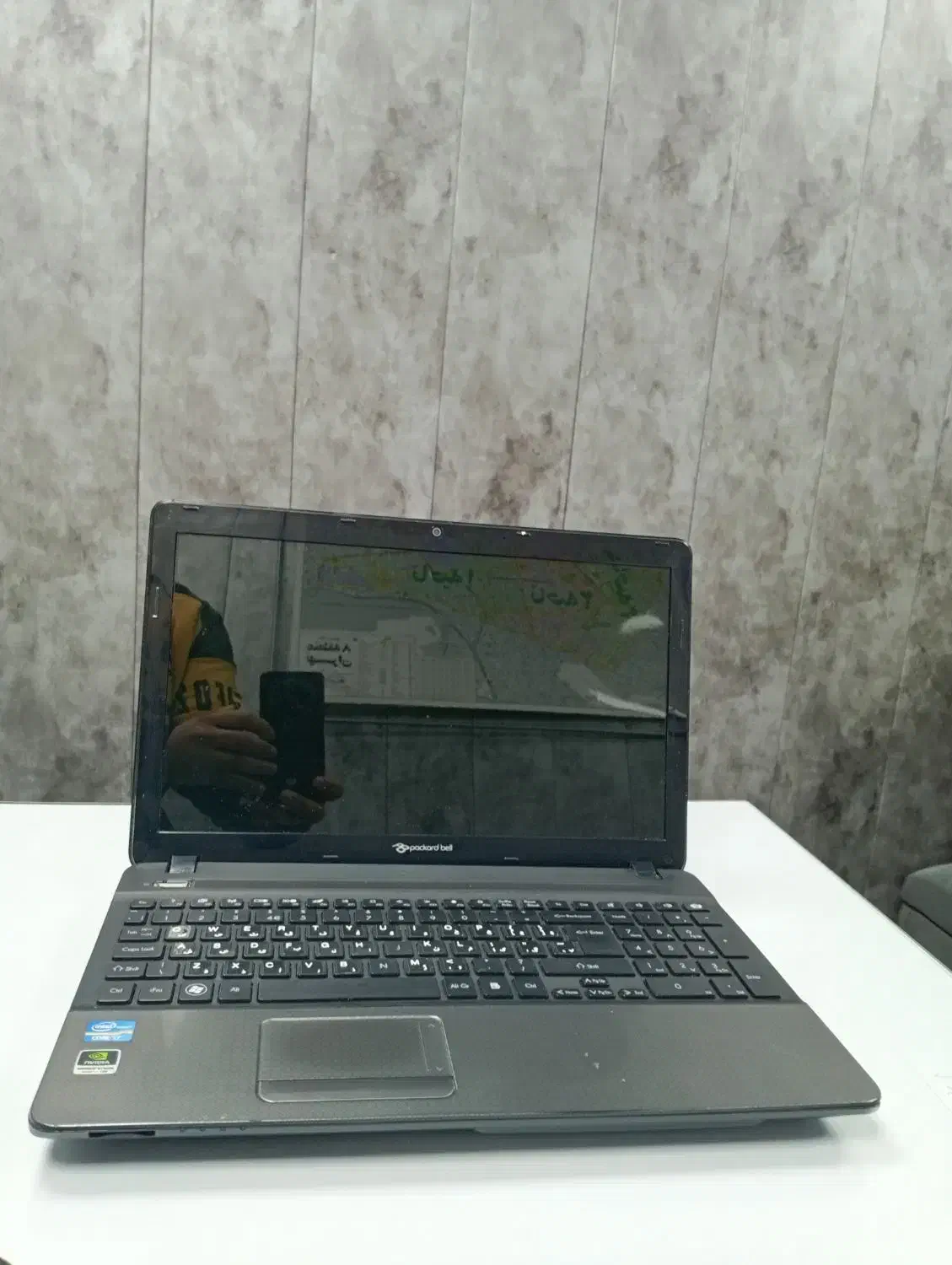 لپتاپ packard bell فرانسه i7 ram14 ssd1 vga1|رایانه همراه|تهران, نارمک جنوبی|دیوار