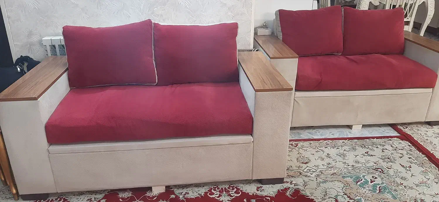 مبل راحتی ۱۰ نفره|مبلمان خانگی و میز عسلی|تهران, حافظیه|دیوار