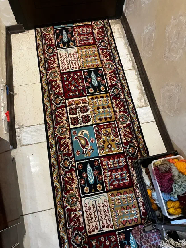 گلیم فرش|گلیم، جاجیم، گبه|کرمانشاه, |دیوار