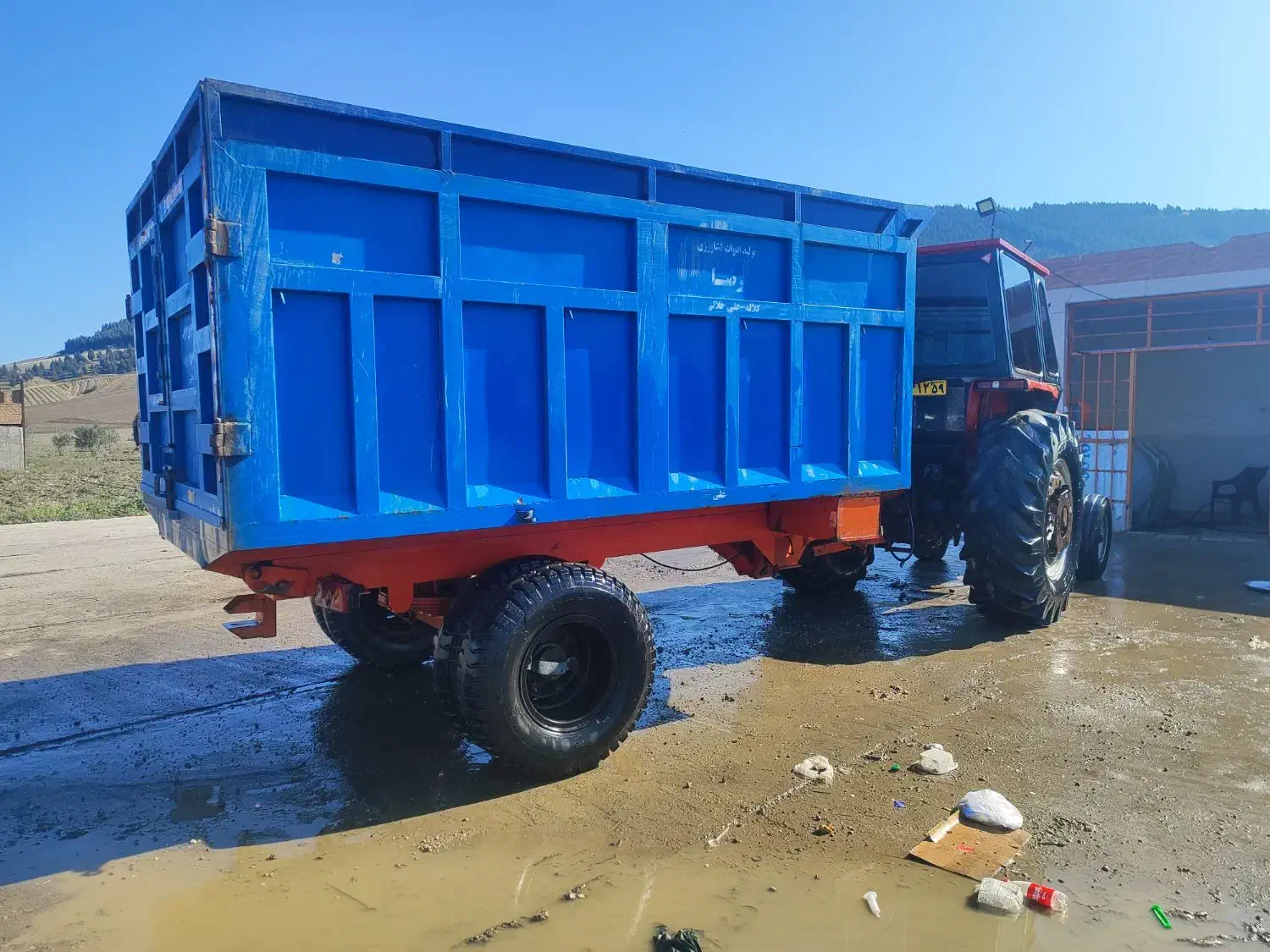 تراکتور 475و تریلی|خودرو سنگین|آزادشهر, |دیوار