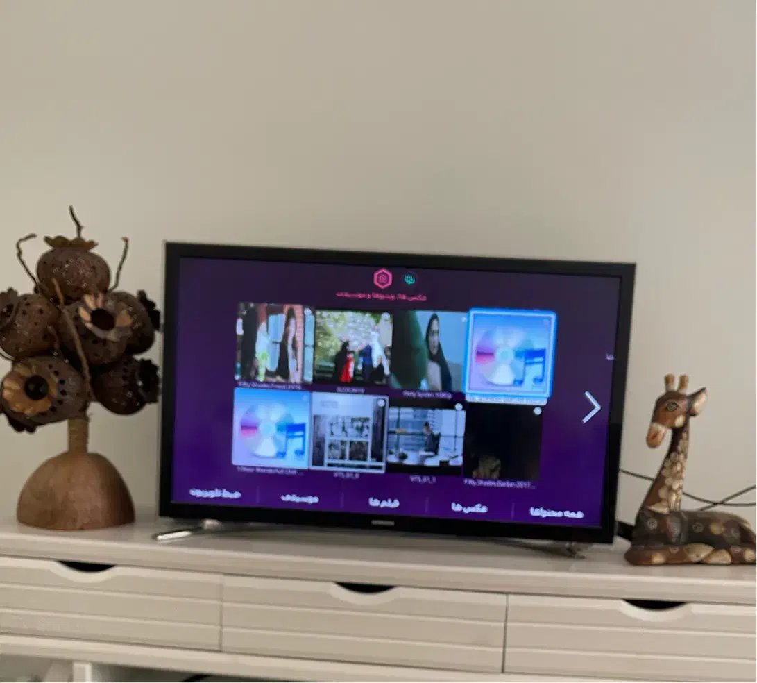 تلویزیون سامسونگ اسمارت هوشمند ۳۲ اینچ|تلویزیون و پروژکتور|تهران, شهرک غرب|دیوار
