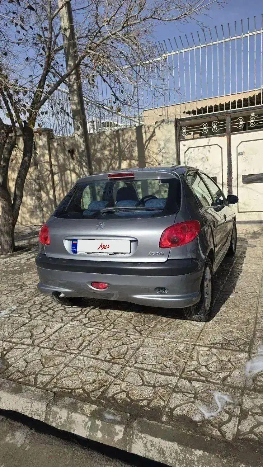 ۲۰۶ اتومات تیپ ۶ فرانسه|خودرو سواری و وانت|کرمانشاه, |دیوار