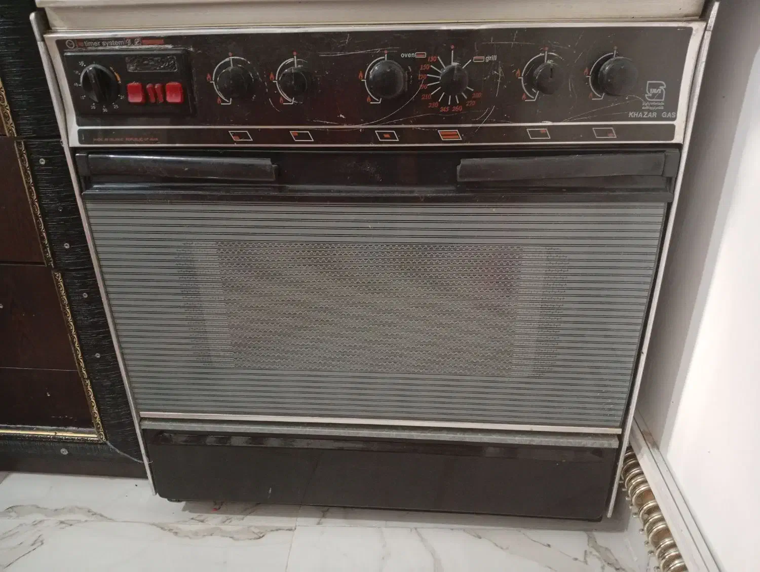 فروش گاز فر دوجوجه گردان|اجاق گاز و لوازم برقی پختوپز|ایلام, |دیوار