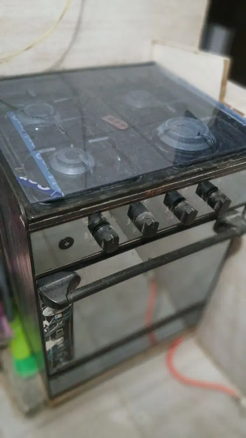 اجاق گاز چهارشعله سالم طرح فر|اجاق گاز و لوازم برقی پختوپز|صباشهر, |دیوار