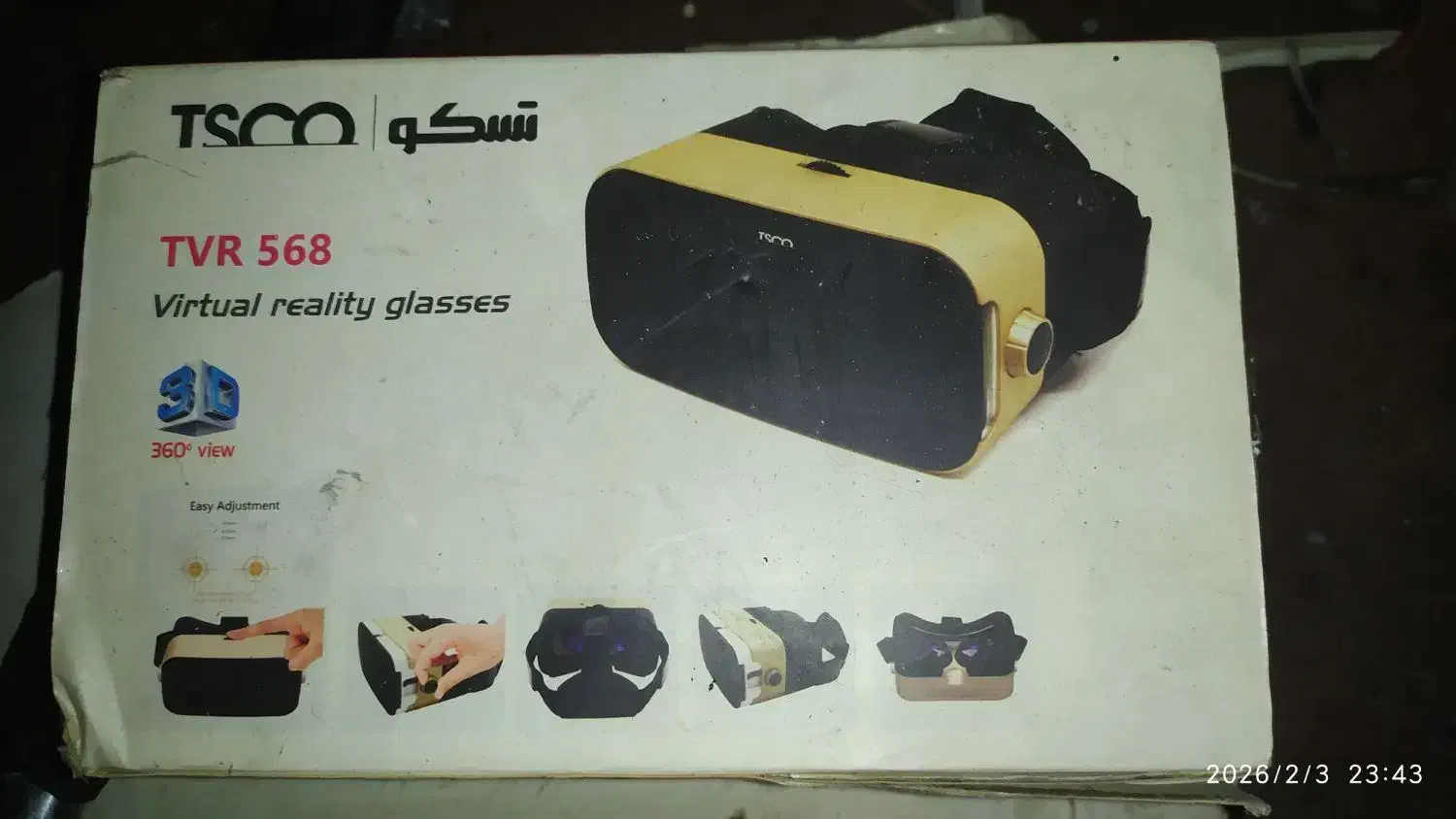 عینک واقعیت مجازی vr headset|لوازم جانبی موبایل و تبلت|رشت, جماران|دیوار