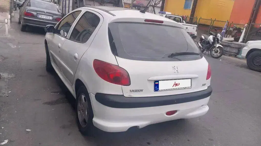 پژو 206 پانا تیپ 3|خودرو سواری و وانت|تهران, تهرانپارس غربی|دیوار