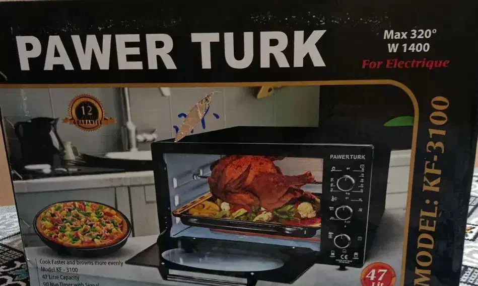 اون توستر47لیتری نو|اجاق گاز و لوازم برقی پخت‌وپز|بندر کنگان, |دیوار