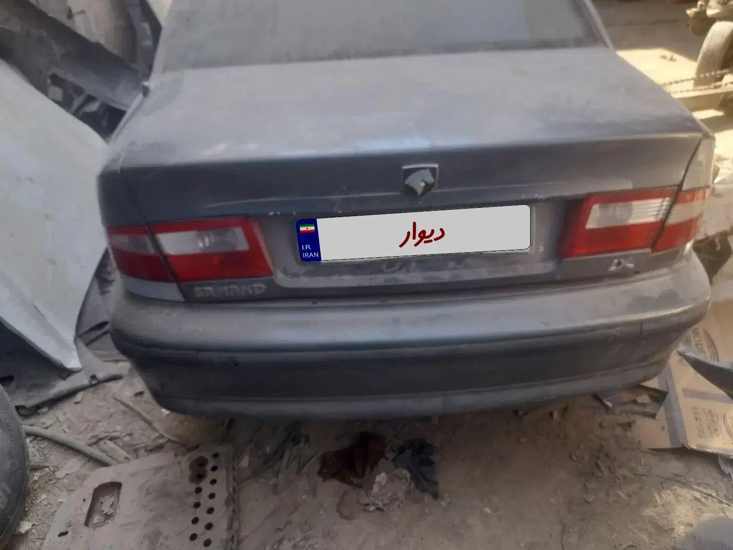 سمند تصادفی|خودرو سواری و وانت|کازرون, |دیوار