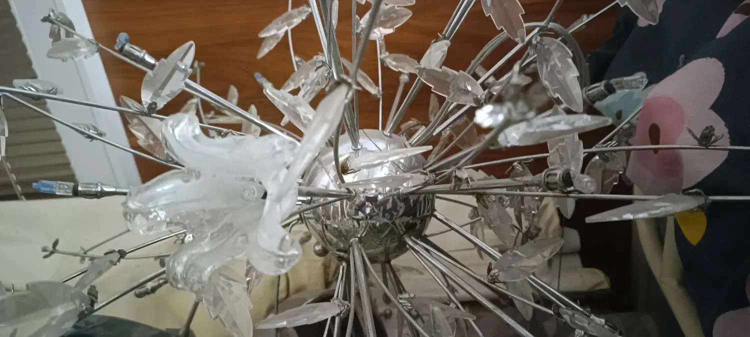 لوستر سوزنی سه عدد|لوستر و چراغ آویز|تهران, سازمان برنامه شمالی|دیوار