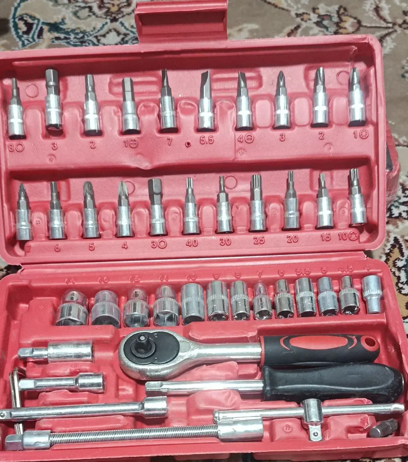 آچار بکس46عددی|قطعات یدکی و لوازم جانبی|بومهن, |دیوار