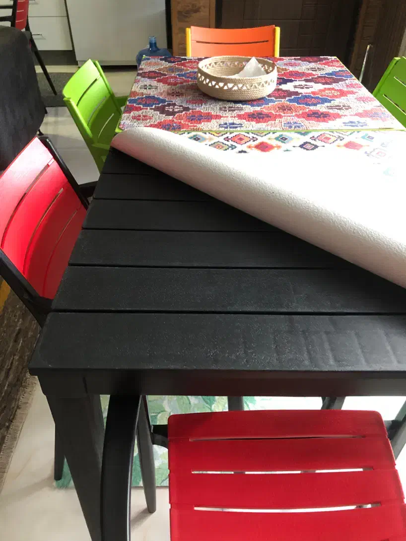 میز وصندلی باغی|میز و صندلی غذاخوری|امامزاده عبدالله, |دیوار