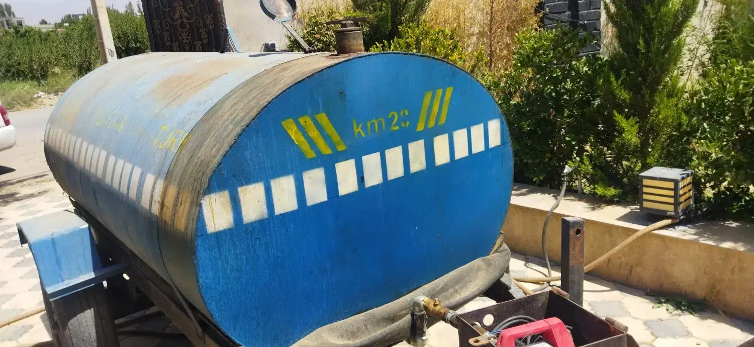 تانکر ۲۰۰۰ لیتری کشنده|مصالح و تجهیزات ساختمان|هشتگرد, فاز ۱ مهستان|دیوار