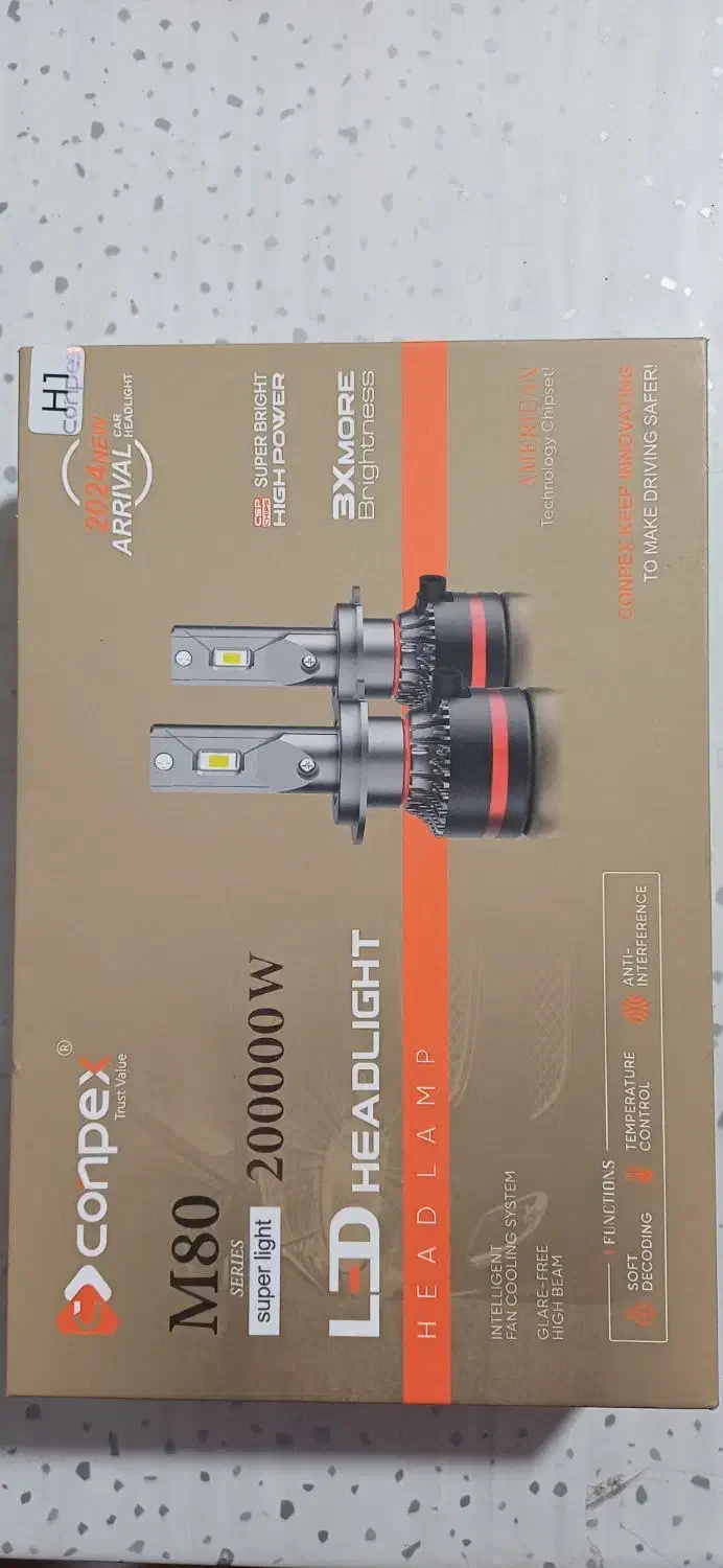 دو جفت هدلایت|قطعات یدکی و لوازم جانبی|مسجد سلیمان, |دیوار