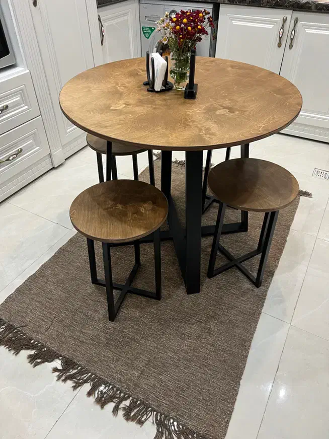 میز ناهار خوری کم جا|میز و صندلی غذاخوری|تهران, چیتگر جنوبی|دیوار