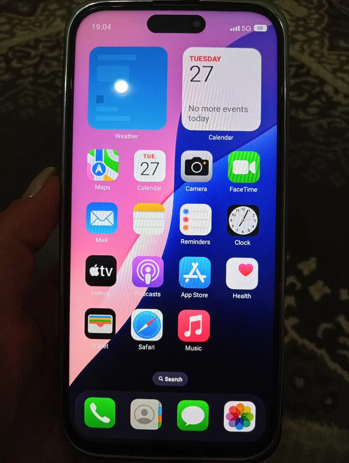 طرح آیفون 16پرومکس|موبایل|کرج, حصارک پایین|دیوار