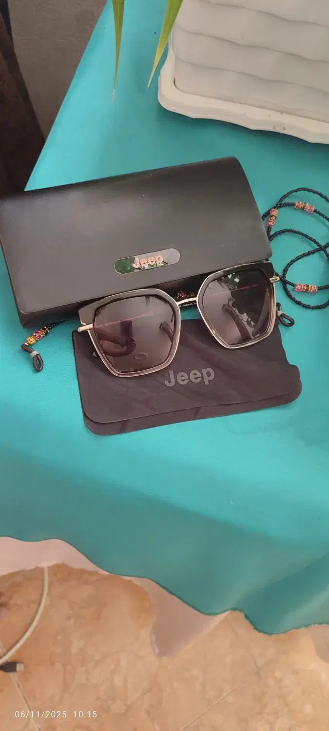عینک آفتابی مارک برند jeep|زیورآلات و اکسسوری|اصفهان, برلیان|دیوار