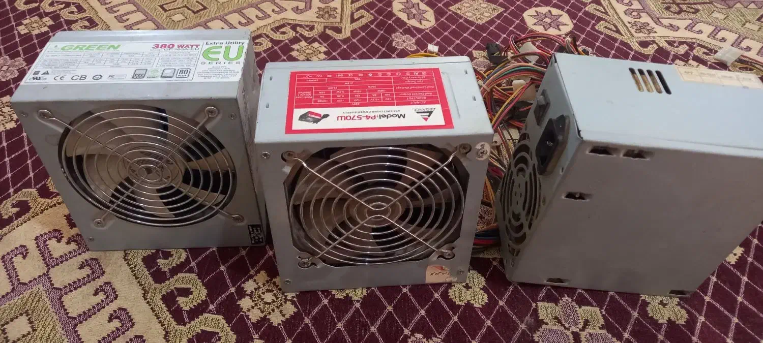 سه عدد پاور سالم مرتب|قطعات و لوازم جانبی رایانه|گرگان, |دیوار