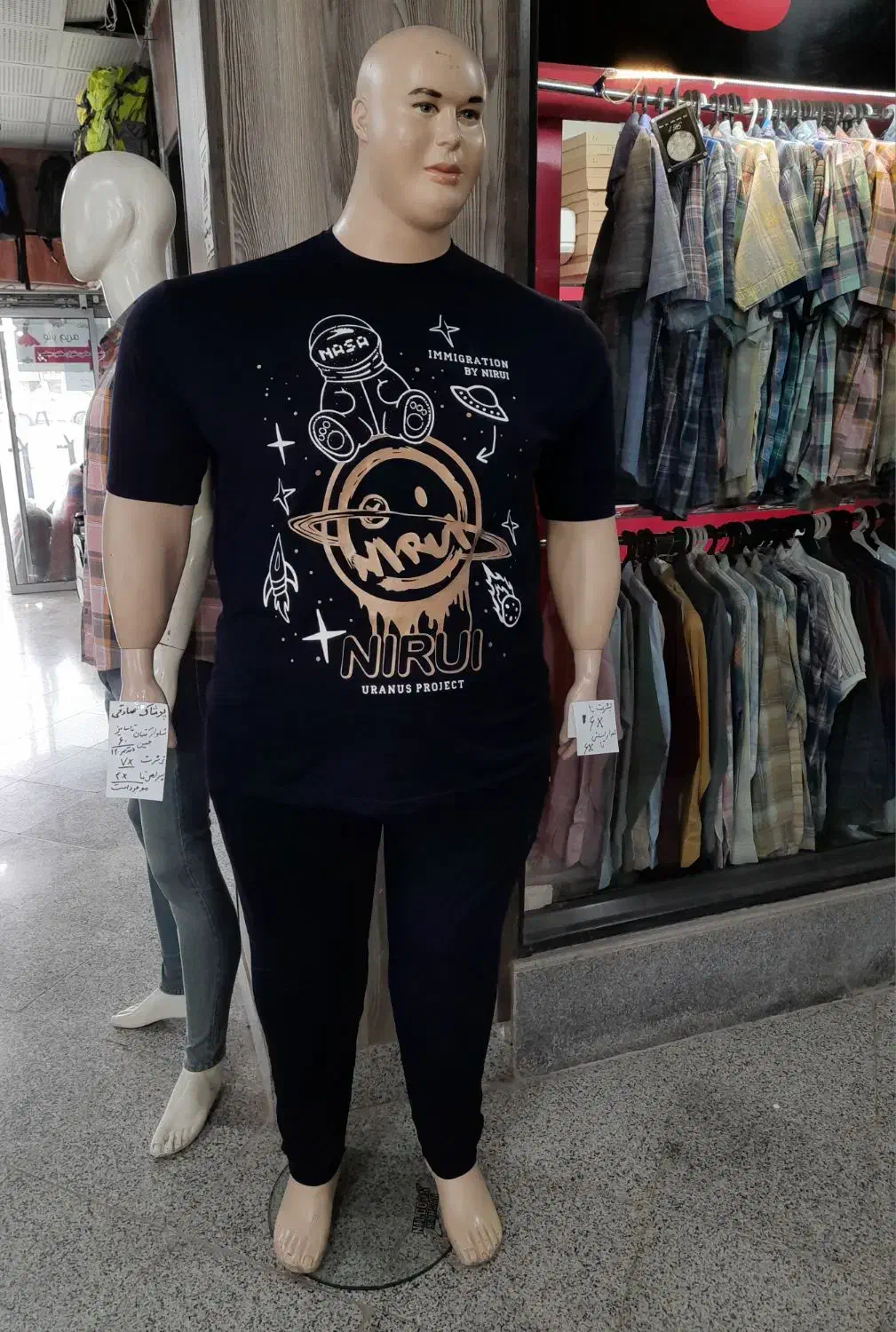 مانکن مردانه سایز خیلی بزرگ|فروشگاه و مغازه|ماسال, |دیوار