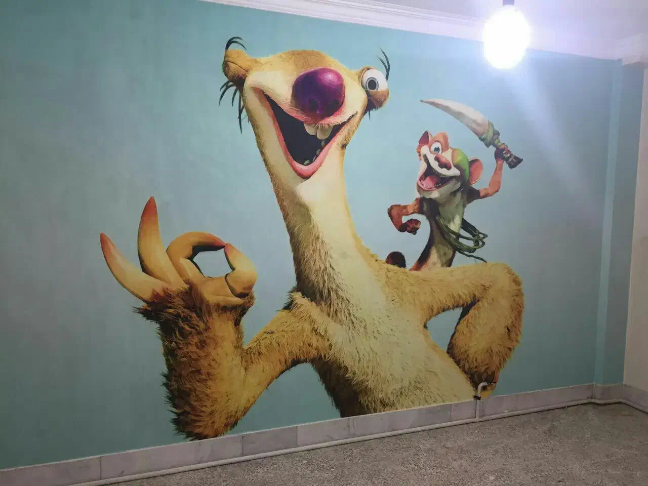 فروش کاغذ دیواری و پوستر سه بعدی خارجی|مصالح و تجهیزات ساختمان|اندیشه, شهرک مریم|دیوار