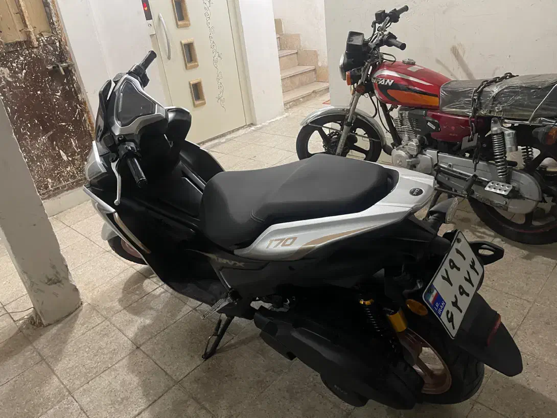 موتور ایروکس Nvx 170|موتورسیکلت|مشهد, احمدآباد|دیوار