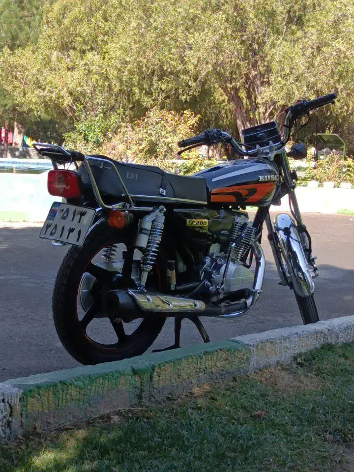 موتور احسان 200 مدل 97|موتورسیکلت|همدان, |دیوار