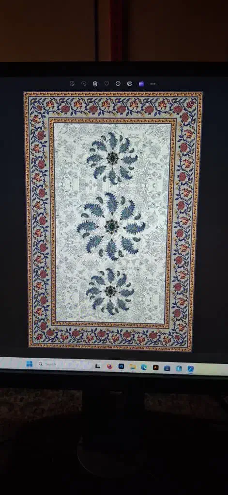 رومیزی وزیر سفره|پرده، رانر، رومیزی|یزد, |دیوار