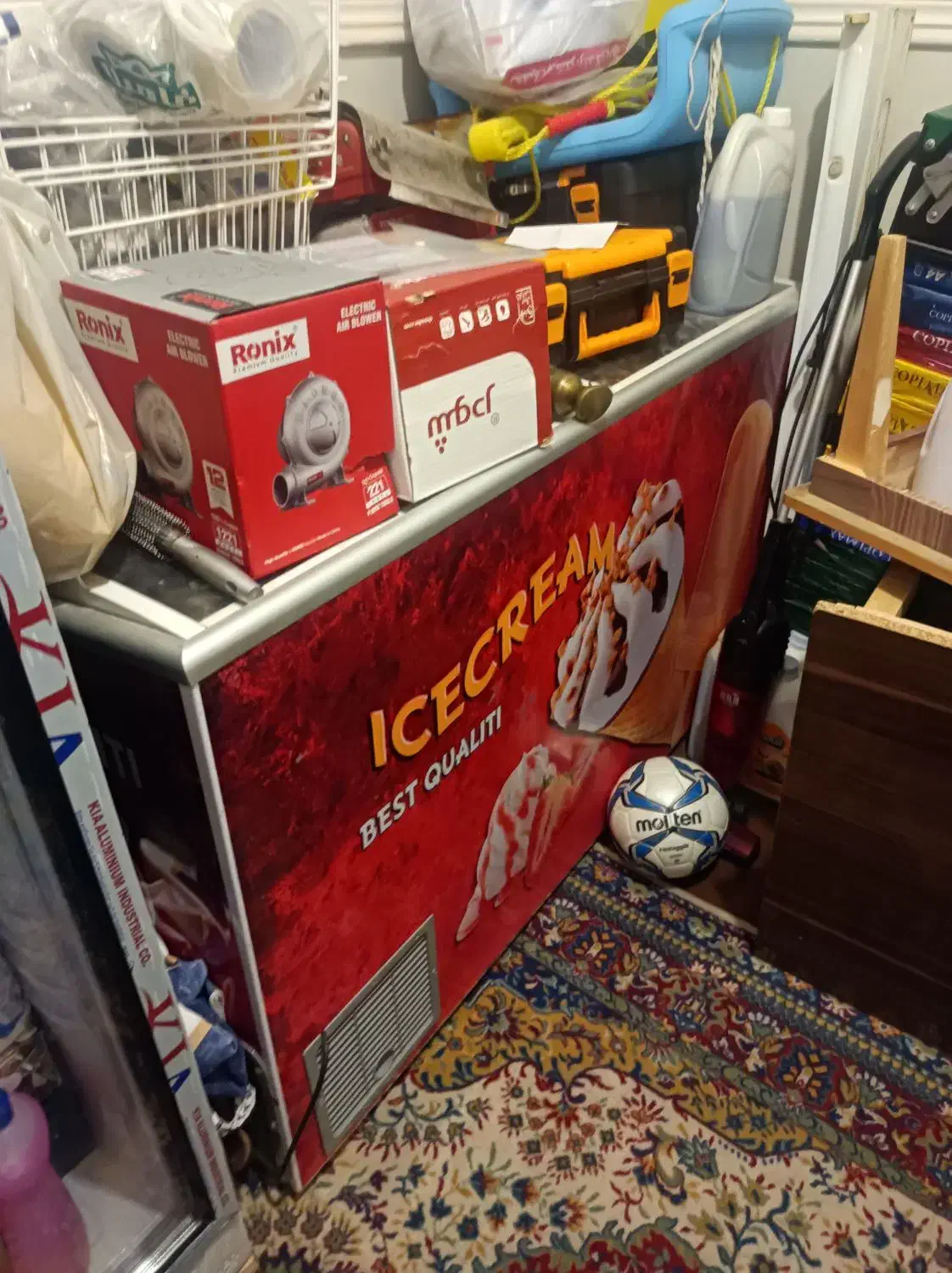 یخچال عرض 70بافریزر 600لیتری خاش|فروشگاه و مغازه|خاش, |دیوار