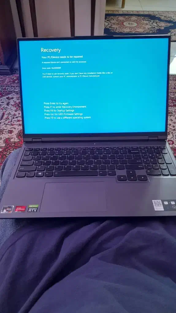 Legion 5 Pro R7(5800H) 32GB 1TB SSD RTX 3070|رایانه همراه|تهران, علم و صنعت|دیوار