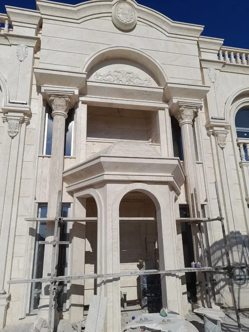 سنگ کاری نما رومی|استخدام معماری، عمران و ساختمانی|تاکستان, |دیوار