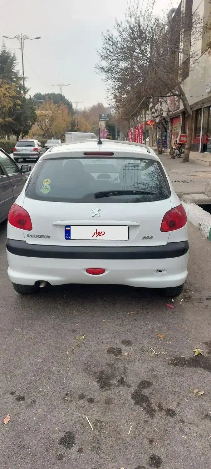 ۲۰۶ سقف شیشه|خودرو سواری و وانت|بومهن, |دیوار