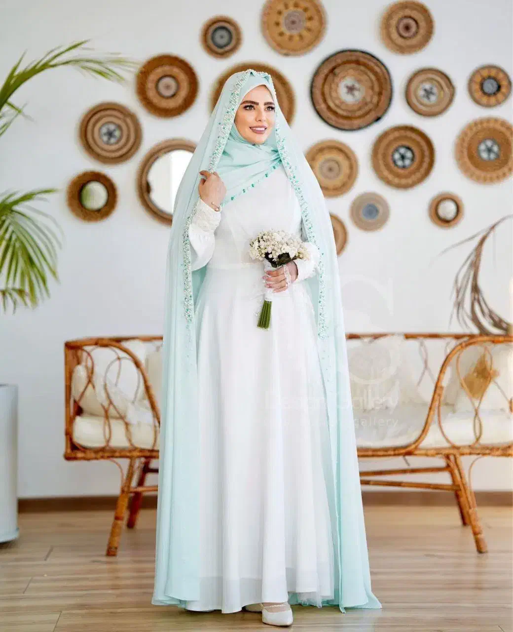 چادرو روسری مخصوص عقد|لباس|نسیم‌شهر, |دیوار