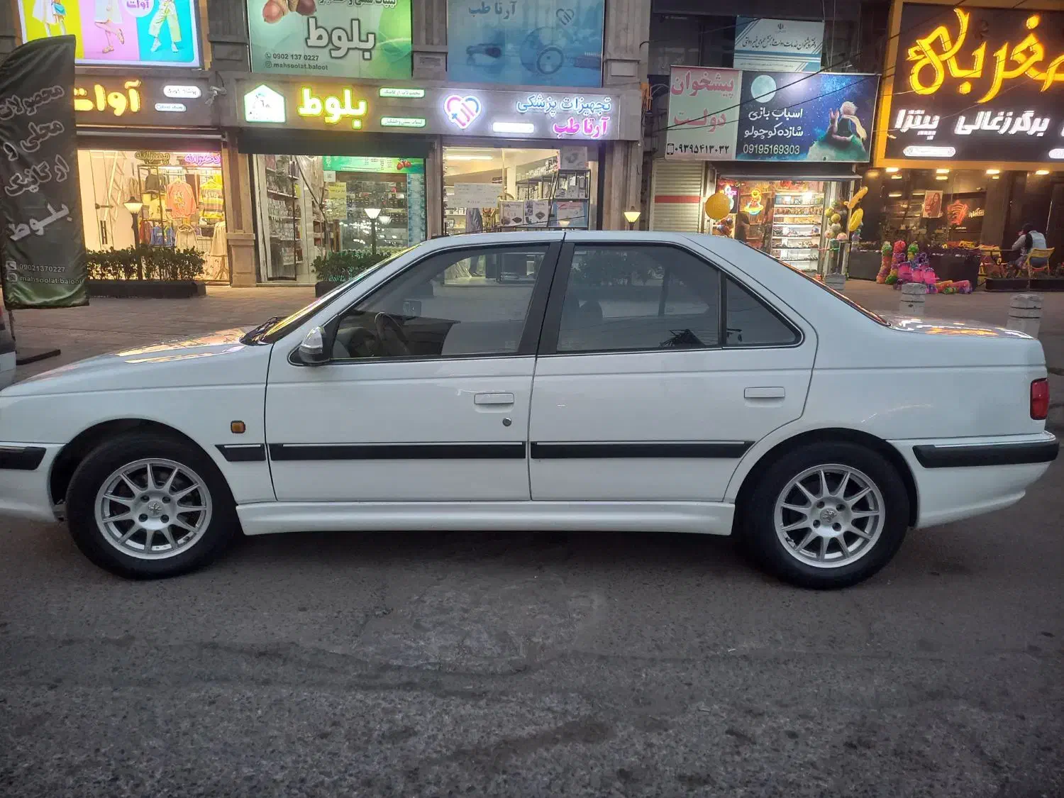 پژو پارس سال مدل ۹۳|خودرو سواری و وانت|رشت, نیروی دریایی|دیوار