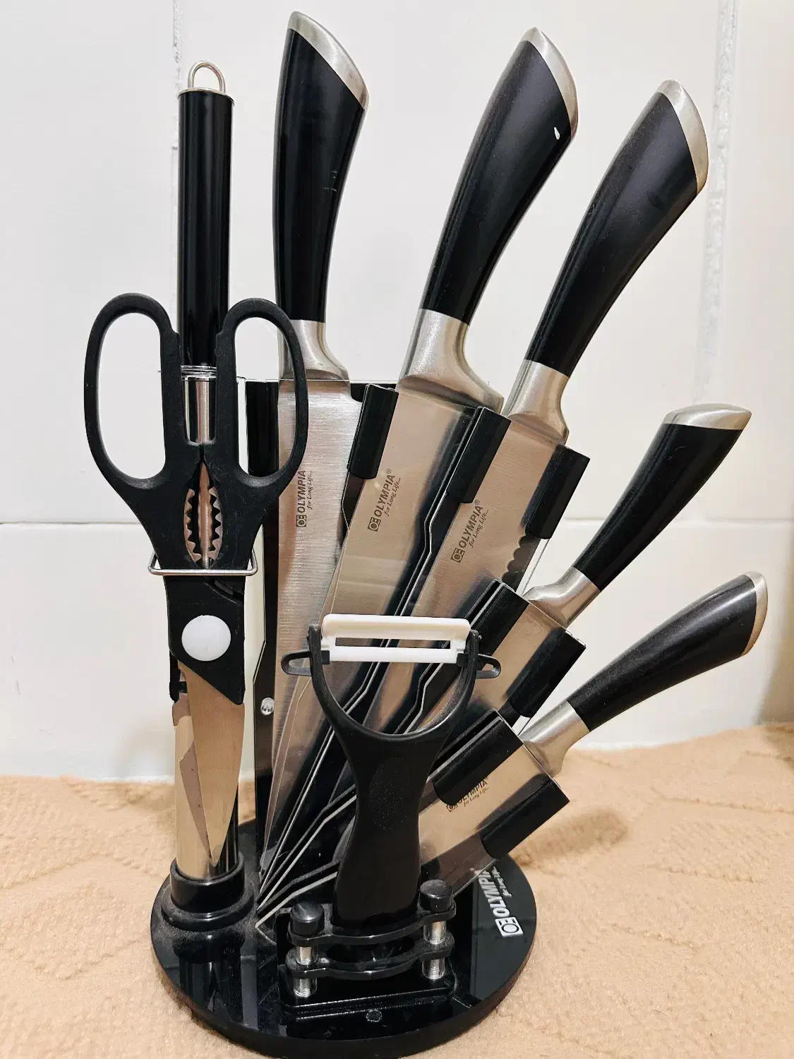 سرویس چاقو و کفگیر|ظروف پخت‌وپز|یاسوج, |دیوار