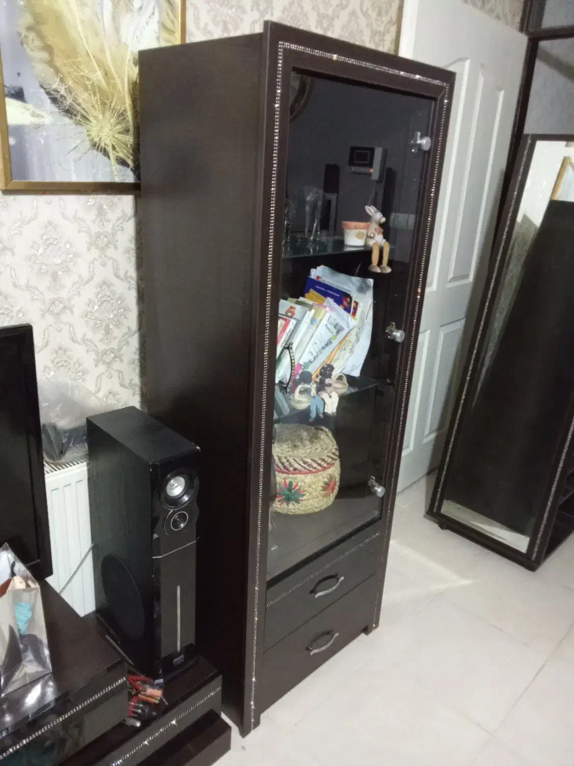 بوفه و آینه|بوفه، ویترین، کنسول|سنندج, |دیوار