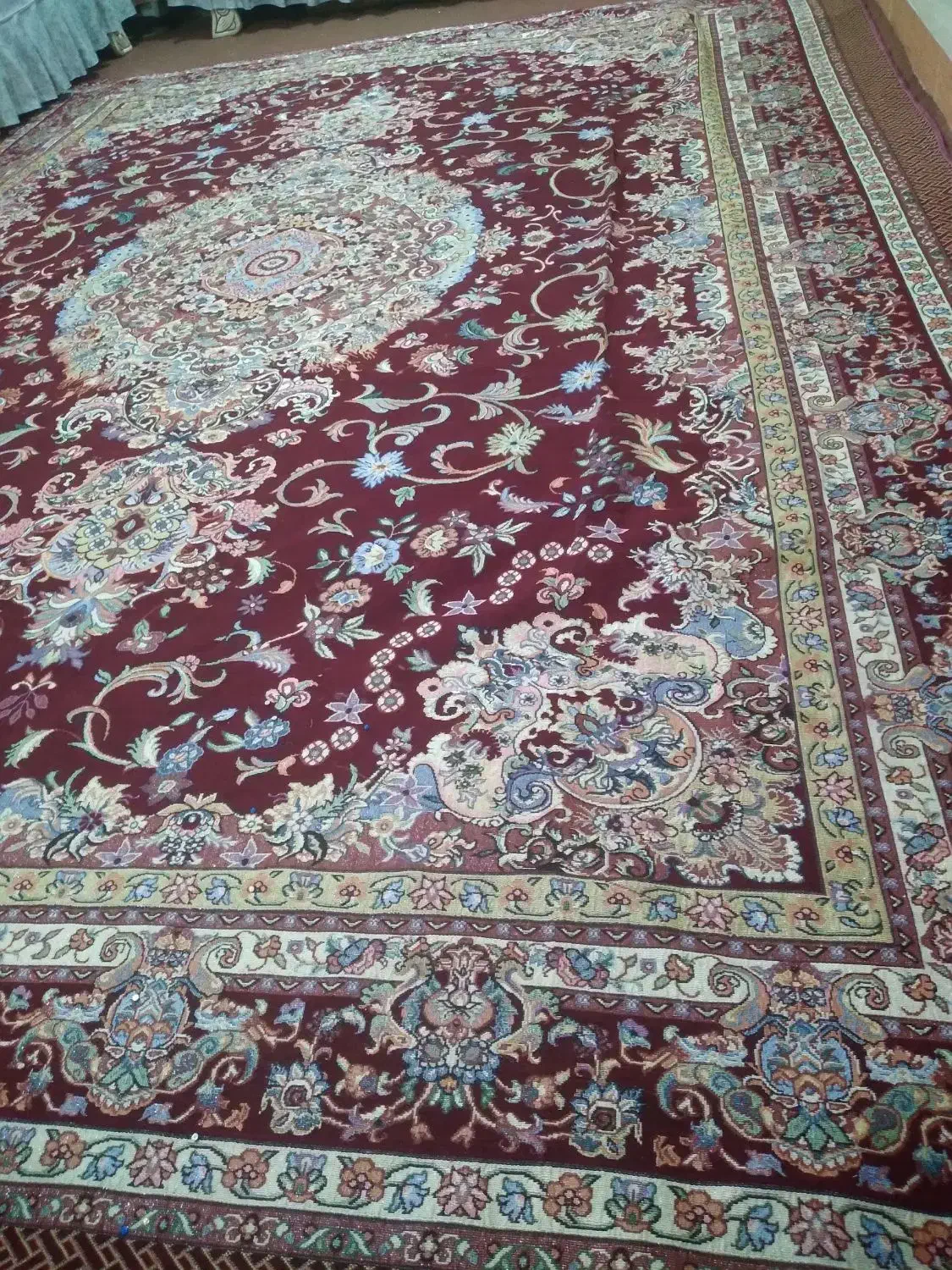 روفرشی زرشکی بدون عیب وایراد|روفرشی|میاندوآب, |دیوار