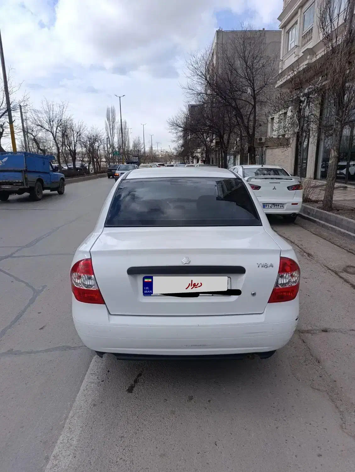 تیبا مدل 97 بی رنگ دوگانه|خودرو سواری و وانت|اردبیل, |دیوار