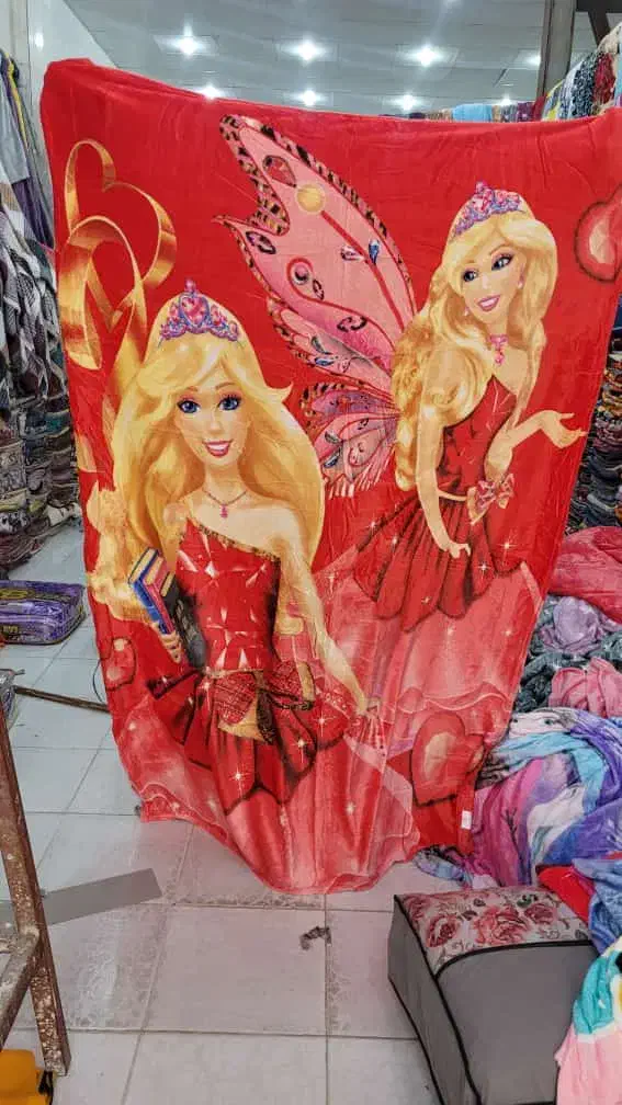 پتو انیمیشن باغملک|رختخواب، بالش، پتو|باغ ملک, |دیوار