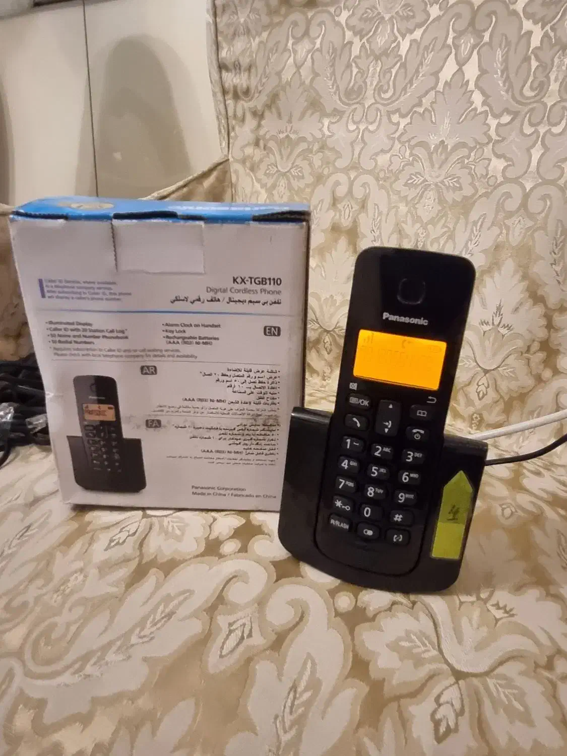 گوشی بیسیم پاناسونیک ۱۱۰|تلفن رومیزی|تهران, پرستار|دیوار
