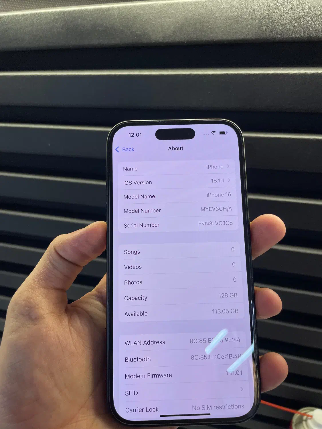 ایفون ۱۶ نرمال بدون ریجستری|موبایل|بندرعباس, |دیوار