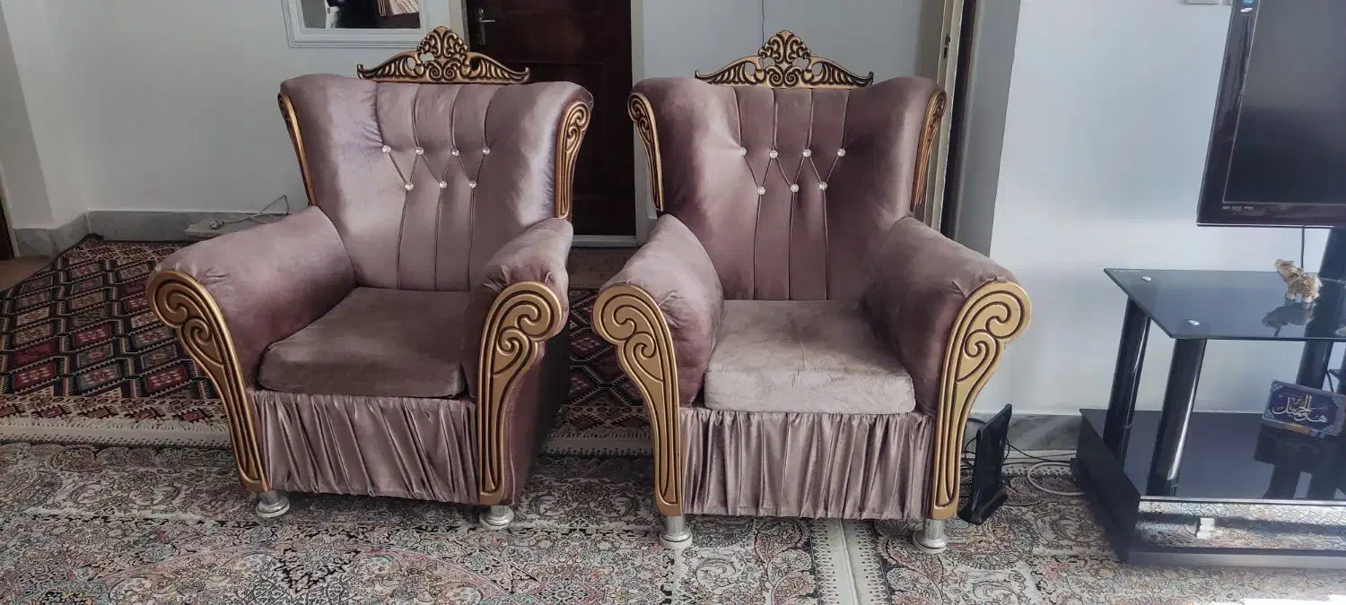 مبل 7 نفره|مبلمان خانگی و میز عسلی|اصفهان, بابوکان|دیوار