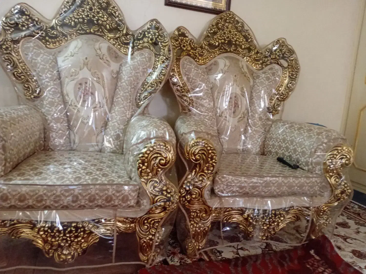 مبل سلطنتی|مبلمان خانگی و میز عسلی|خرمآباد, |دیوار