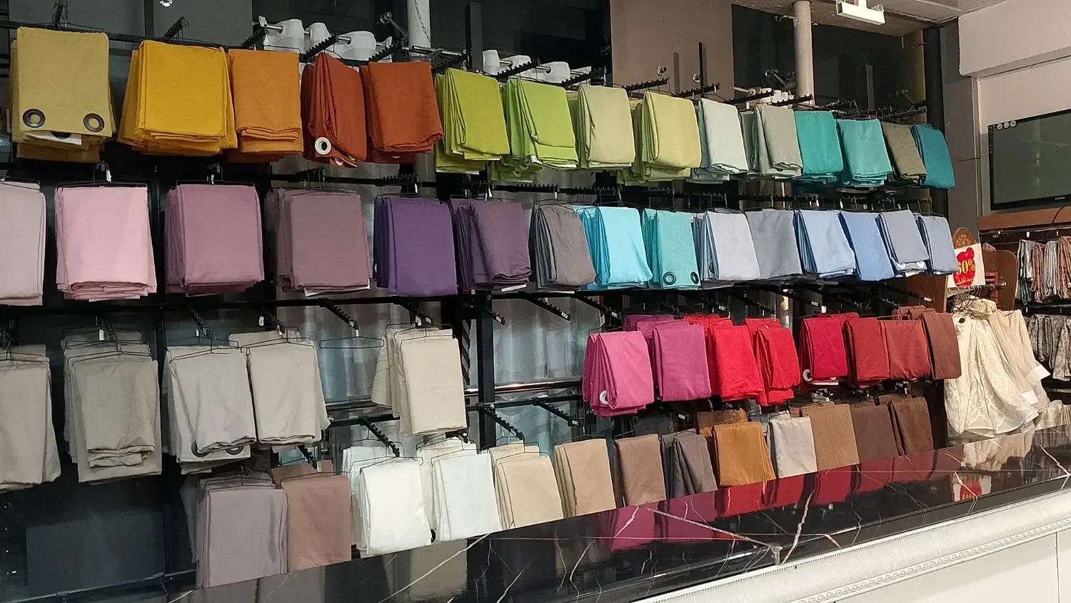 پنل های اماده|پرده، رانر، رومیزی|مشهد, شهید فرامرز عباسی|دیوار