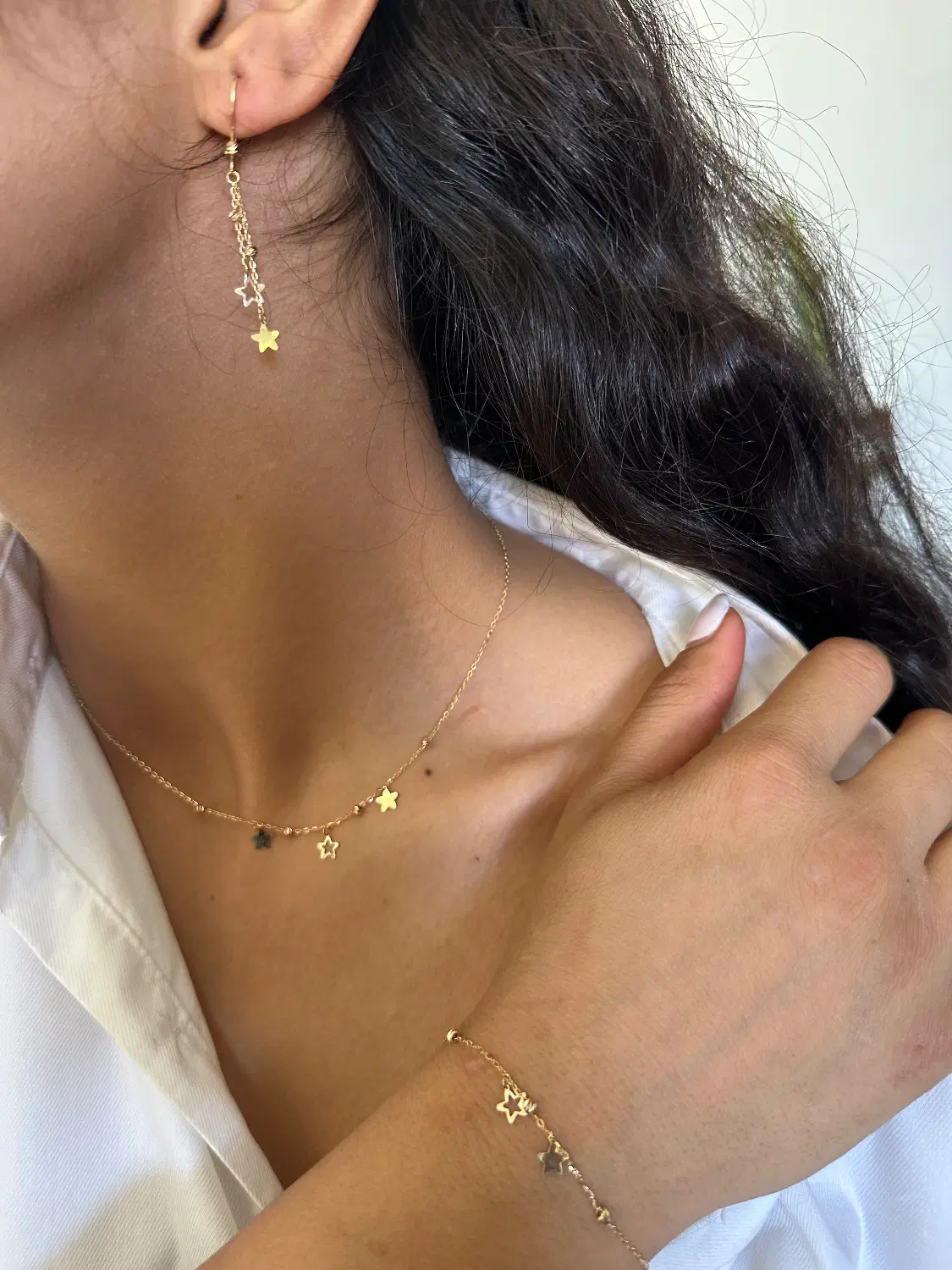 سرویس طلای ۱۸ عیار نمادار کلا ۳گرم و ۷۰۰ سوت|جواهرات|تهران, نیاوران|دیوار